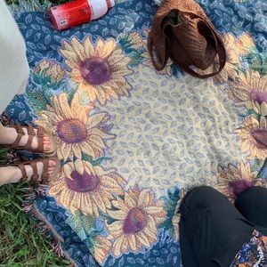 Sunflower blanket